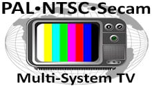 PAL NTSC Secam Multi-System TV