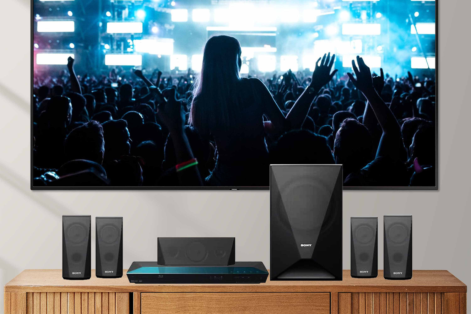 Sony BDV-E3100 Region-Free Multisystem Home Theater - 220-Electronics
