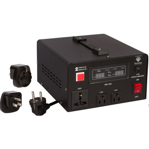 1000 Watt Diamond Series Voltage Transformer with Regulator & Stabilizer - 220 - Electronics