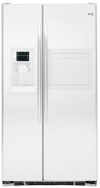 220 Volt GE PSE27VHXT WW 220 Volt Freestanding Side/Side White Color Refrigerator - 220v volt electronics