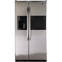 220 Volt GE PSE29NHWCSS 220 Volt 90cm Side/Side Stainless Steel Black Color Refrigerator - 220v volt electronics
