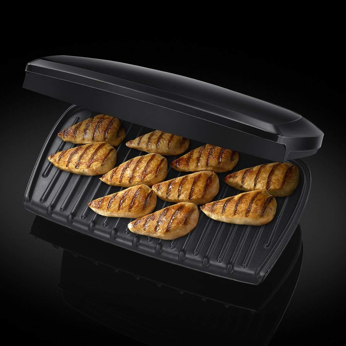 220 volt George Foreman 23440 10 Portion XL Grill 220v 240 volts 50 hz - 220 - Electronics