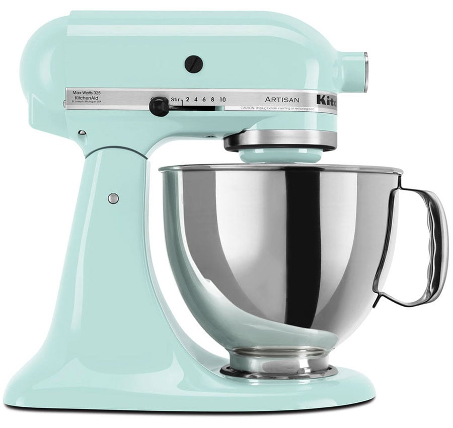 220 Volt KitchenAid 5KSM150PSEIC Artisan Stand Mixer - Ice Blue