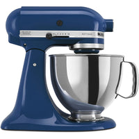 220 Volt KitchenAid Artisan Stand Mixer - Blue Willow - 220v volt electronics