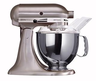 220 Volt KitchenAid Artisan Stand Mixer - Brushed Nickel - 220v volt electronics