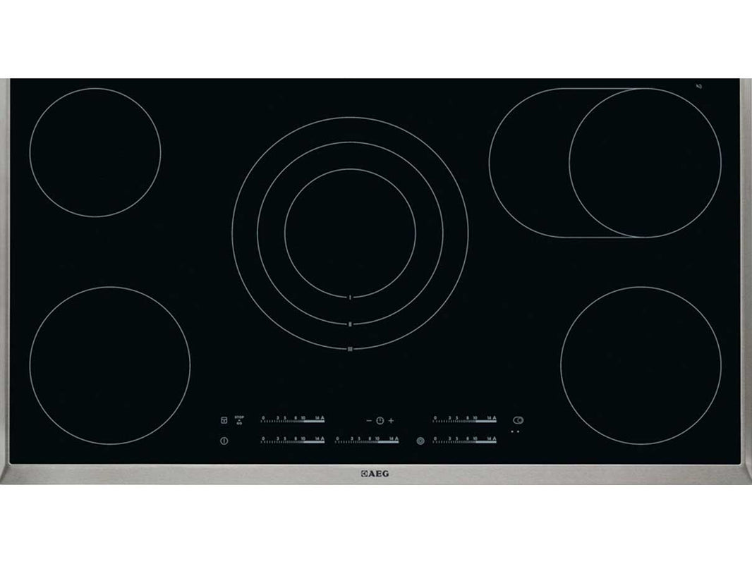 AEG HK955070XB Electric 36" Cooktop 220 240 volts 90cm - 220 - Electronics