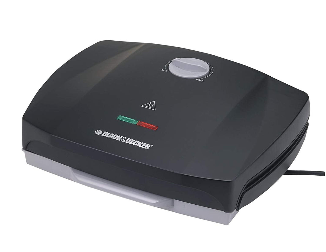 Black and Decker GM1750 220 volt contact grill 220v 240 volts 50 hz - 220 - Electronics