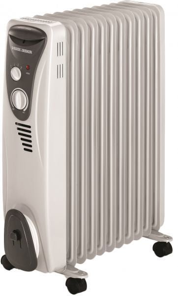 Black & Decker OR09D Nine Fin Oil Radiator Heater 220 volts 50 hz - 220 - Electronics
