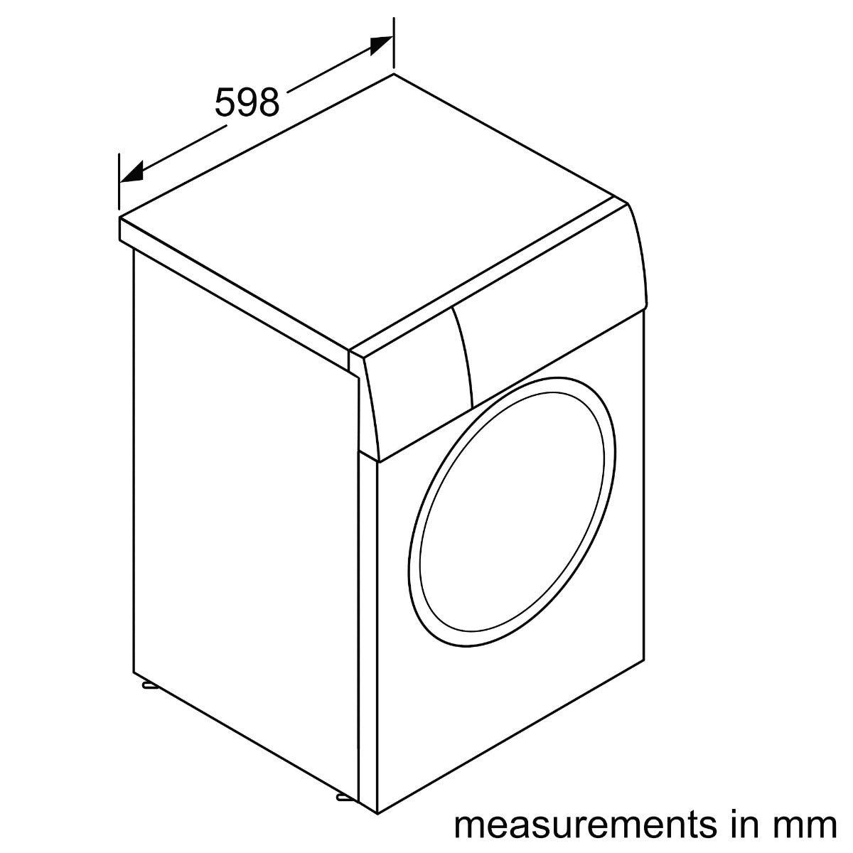 Bosch 220 volt 50 hz washer 10 KG size WGG25401220v 220v 240 volts 50 hz - 220 - Electronics