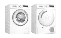 Bosch 220 volt Washer WAU28PH9GB 9 KG Front Load Washer and Bosch 220 volt Dryer ATN83201GB 8 KG Electric Clothes Dryer 220v 240 volt 50 hz - 220 - Electronics