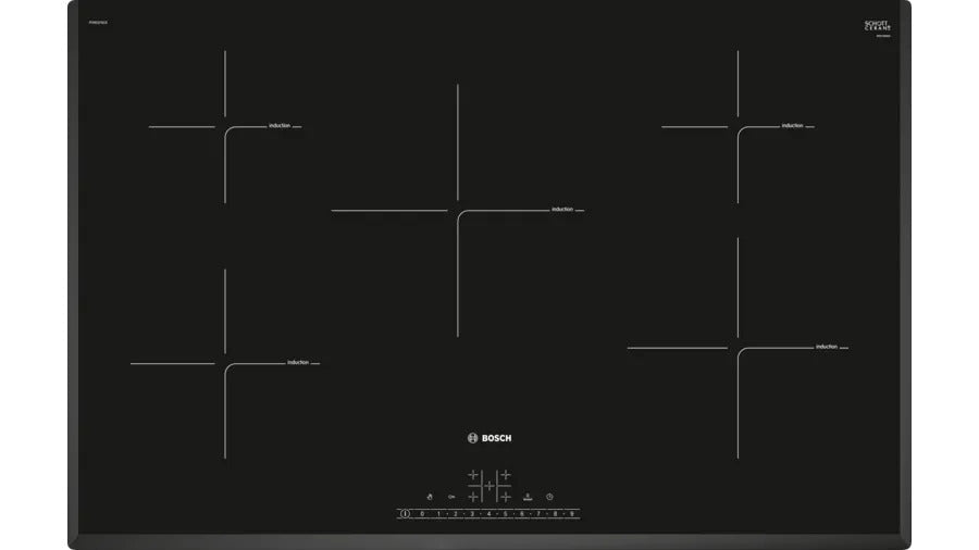 Bosch PIV851FB1E 220 volt Induction Cooktop 80 cm Electric Cooktop 220v 240 volt 50 hz 60 hz - 220 - Electronics