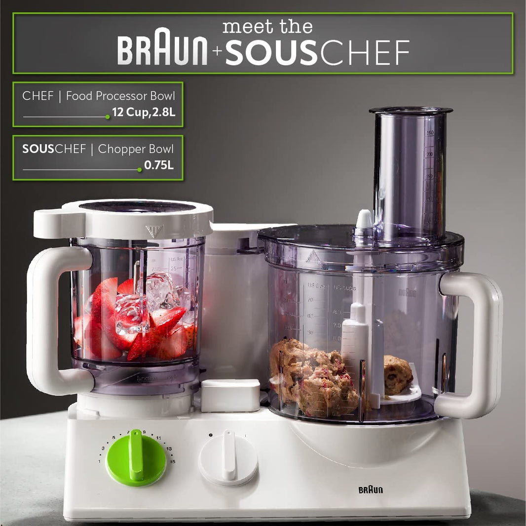 Braun FX3030 220 Volt Food Processor / Blender/ and citrus juicer 220 Volt/50 Hertz - 220v volt electronics