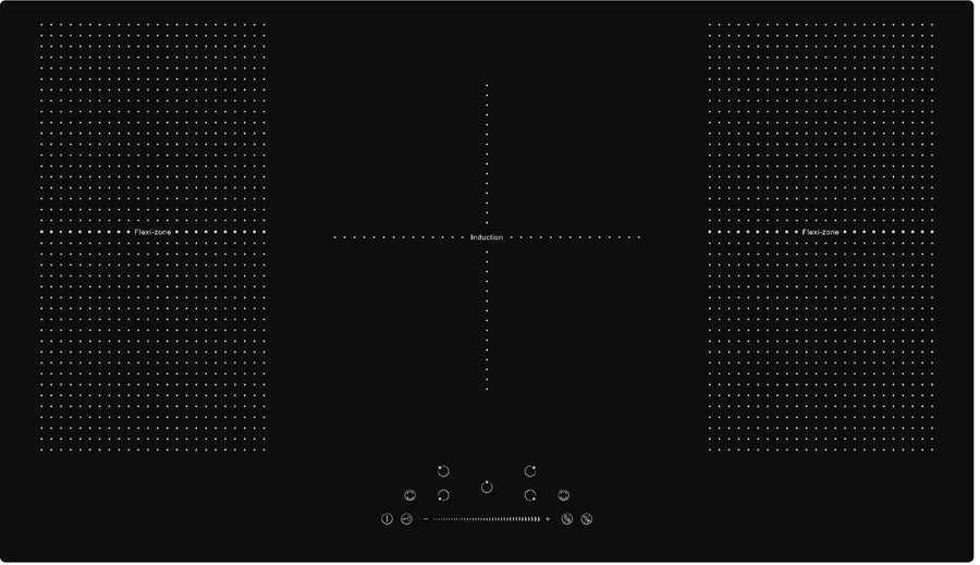 Culina 220 volt induction cooktop 90 cm electric stovetop hob 36 inch 90cm flexible zone 220v 240 volts 50 hz CATAICONFLEX90F cook top - 220 - Electronics
