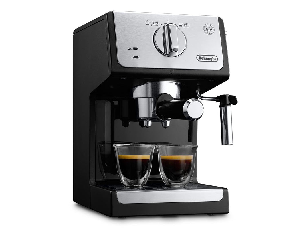 Delonghi 220 volts espresso machine ECP33.21.BK 15 Bar cappuccino coffee maker 220v 240 volt 50 60 hz - 220 - Electronics