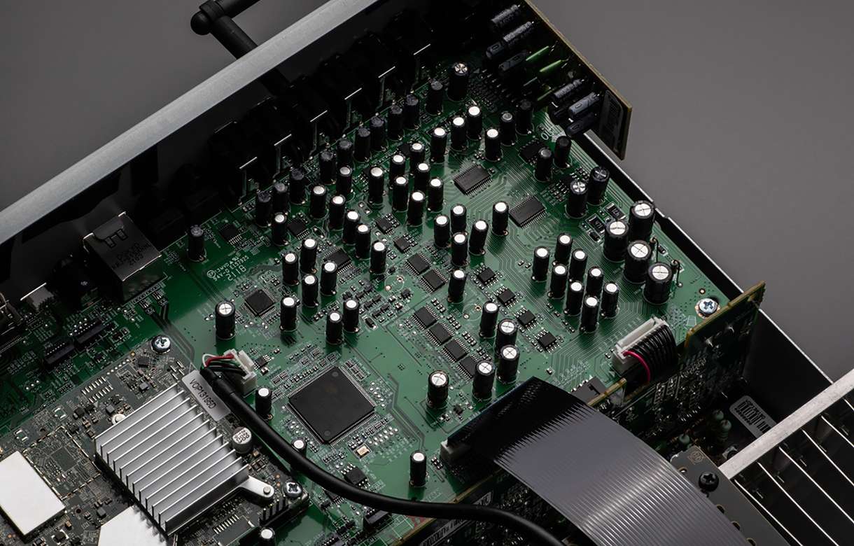 Denon AVR - X1700H 220 volt AV Receiver Amplifier 7.2 Channel 8k Bluetooth HEOS 220v 240 volt - 220 - Electronics