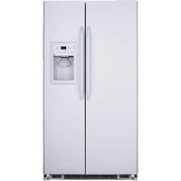GE GSE20JEZF WW 220 - 240 Volt Side by Side Refrigerator - 220v volt electronics