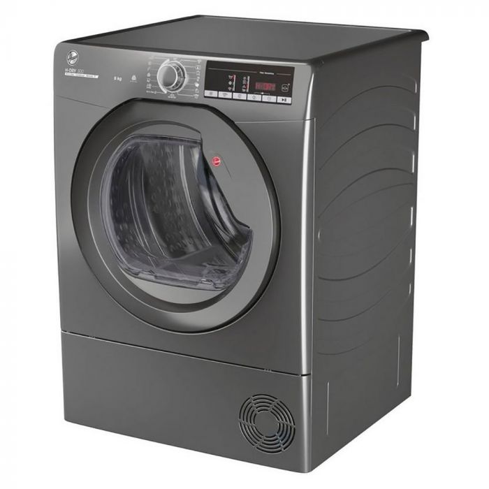 Hoover 220 volt ventlesss Dryer 8kg Silver Graphite HLEC8TR220v/GR self Condensing Dryer 220v 240 volts 50 hz - 220 - Electronics