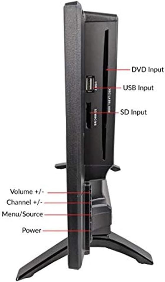 International 24" Region Free LED TV/DVD Combo 110 220 240 volts pal ntsc - 220v volt electronics