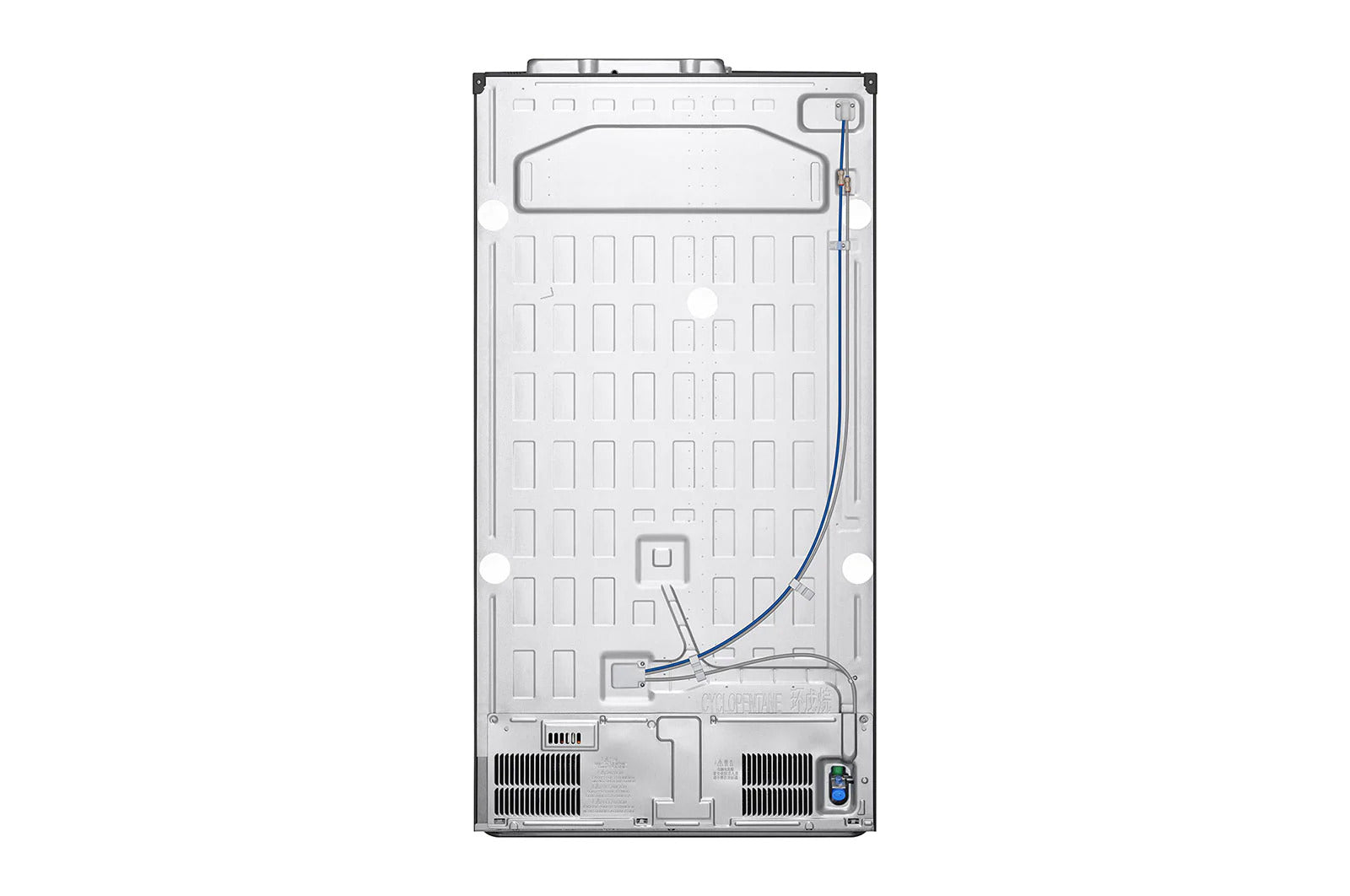 LG 220 volt refrigerator XL Size side by side stainless steel with ice and water dispenser 220v 240 volts GS - LV50D - SS220v - 220 - Electronics