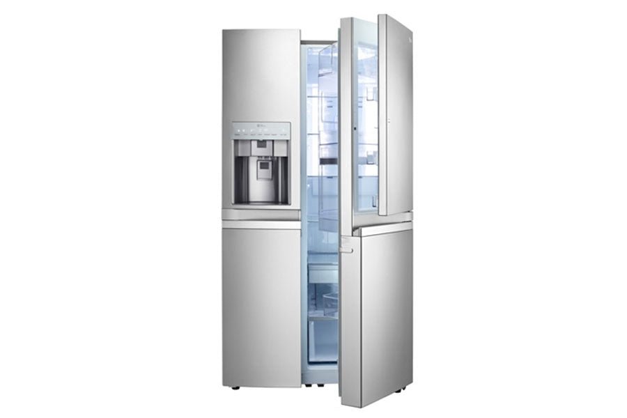 LG Bentley GR - J317WSBN/327 220v Door - in - Door side by side 220 240 Volt Refrigerator - 220 - Electronics