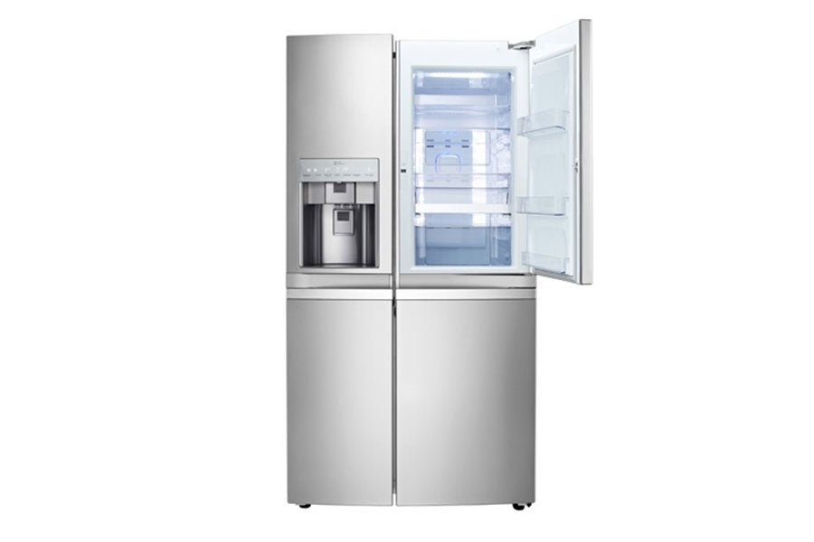 LG Bentley GR - J317WSBN/327 220v Door - in - Door side by side 220 240 Volt Refrigerator - 220 - Electronics