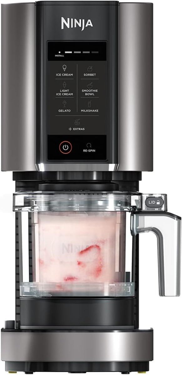 Ninja CREAMi 220 volt Ice cream maker NC300/220v icecream maker gelato sorbet smoothie mulkshake maker 220v 240 volt 50 hz - 220 - Electronics