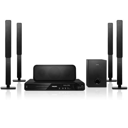 Philips HT - 3373 Multi - System DVD Home Theater System - 220v volt electronics
