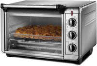 Russell Hobbs 26095 220 volts Toaster Oven Air Fryer Convection Oven Bake Grill Stainless Steel Stainless Steel 220v 240 volt 1500 Watts - 220 - Electronics
