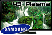 Samsung PS - 43E450 43" Multi - System Plasma TV 110 220 240 volts pal ntsc - 220v volt electronics