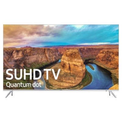 Samsung UA - 55KS8000 Multi - System 55" LED 4K SUHD Ultra HD Smart TV for 110 - 240 Volts - 220 - Electronics