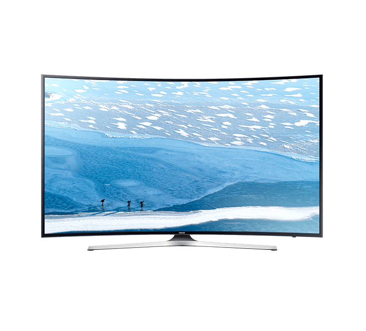 Samsung UA - 55KU6300 55" Multisystem 4K Curved LED Smart TV with Wi - Fi - 220 - Electronics