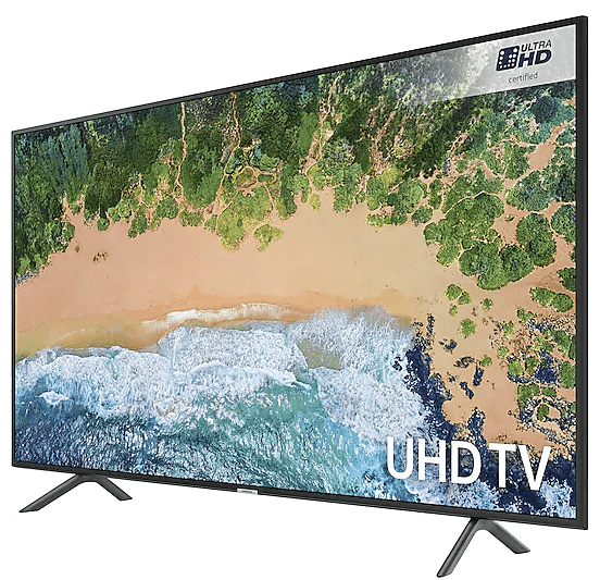 Samsung UA40NU7100 40" Smart WiFi UHD 4K Pal Secam NTSC Multisystem 110 220 v 240 volts 50 60 hz LED TV - 220 - Electronics