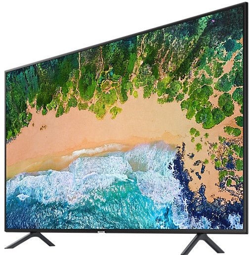 Samsung UA43NU7100 43" Multisystem 4K LED Smart TV for 110 - 240 Volts - 220 - Electronics