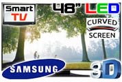 Samsung UA48H6800 48" Full HD Smart Wifi Curve Multisystem TV 3D - 220 - Electronics