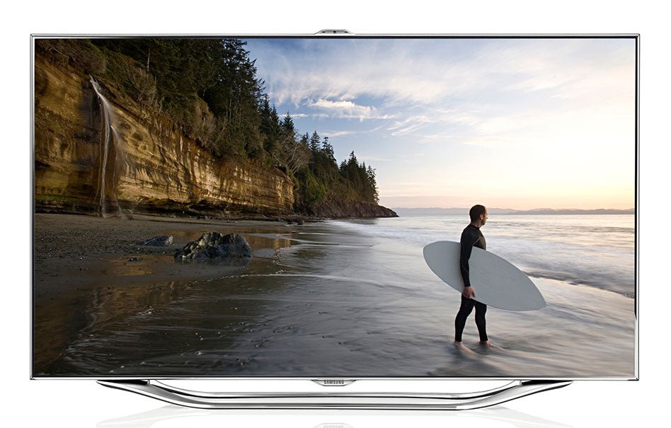 Samsung UA55ES8000 55" Multi - System 3D LED Smart TV 110 220 240 volts pal ntsc - 220 - Electronics