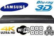 Samsung UBD - K8500 Region Free Blu - Ray Player with 4k Ultra - HD Resolution - 220 - Electronics