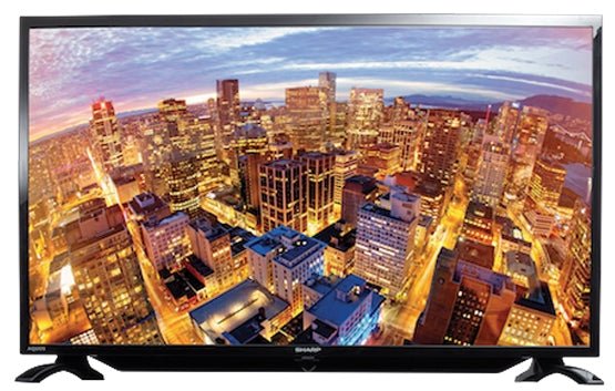 Sharp 40" LC - 40LE185 Multisystem Full HD LED TV 110 220 240 Volts - 220 - Electronics