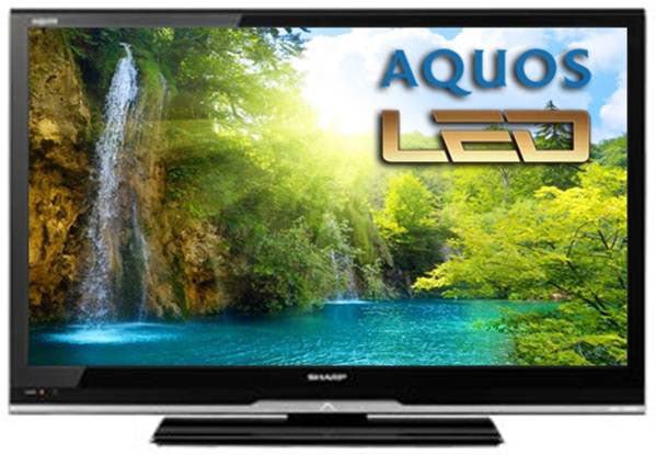 Sharp LC - 32LE240M 32" Multi - System LED TV 110 220 240 volts pal ntsc - 220 - Electronics