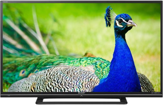 Sharp LC - 50LE450M 50" Full HD AQUOS Multisystem LED TV 110 220 240 volts pal ntsc - 220 - Electronics