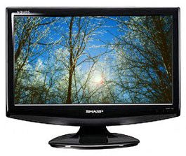 Sharp LC19A35M 19" Multi System LCD TV 110 220 240 volts pal ntsc - 220 - Electronics