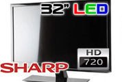 Sharp LC32LE150m 32" Multi system LED TV 110 220 240 volts pal ntsc secam - 220 - Electronics