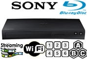 Sony BDP - S3500 Region Free WIFI Blu - Ray DVD Player - 220v volt electronics
