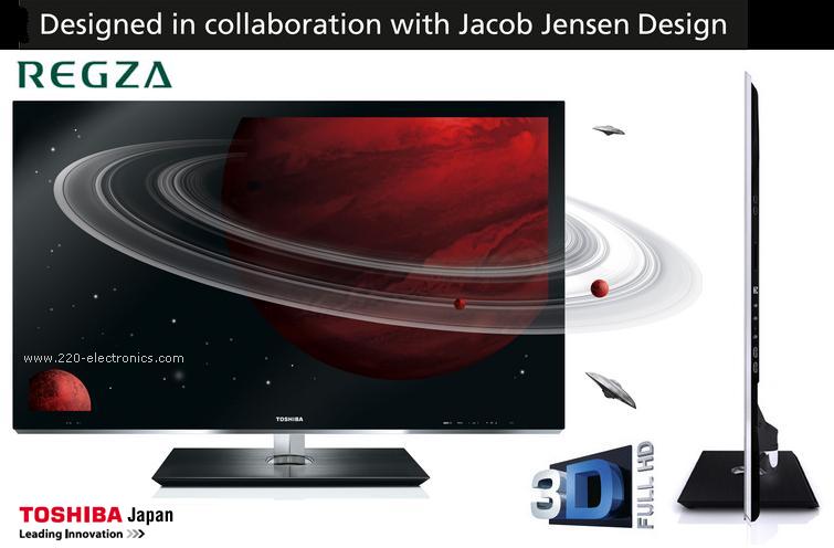 Toshiba 55WL700 55" Multi System LED TV 110 220 240 volts pal ntsc - 220 - Electronics