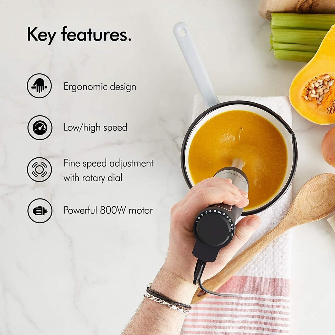 Vonshef 220 volt 3in1 hand blender 200067 220v 240 volts Powerful 800 watts - 220 - Electronics