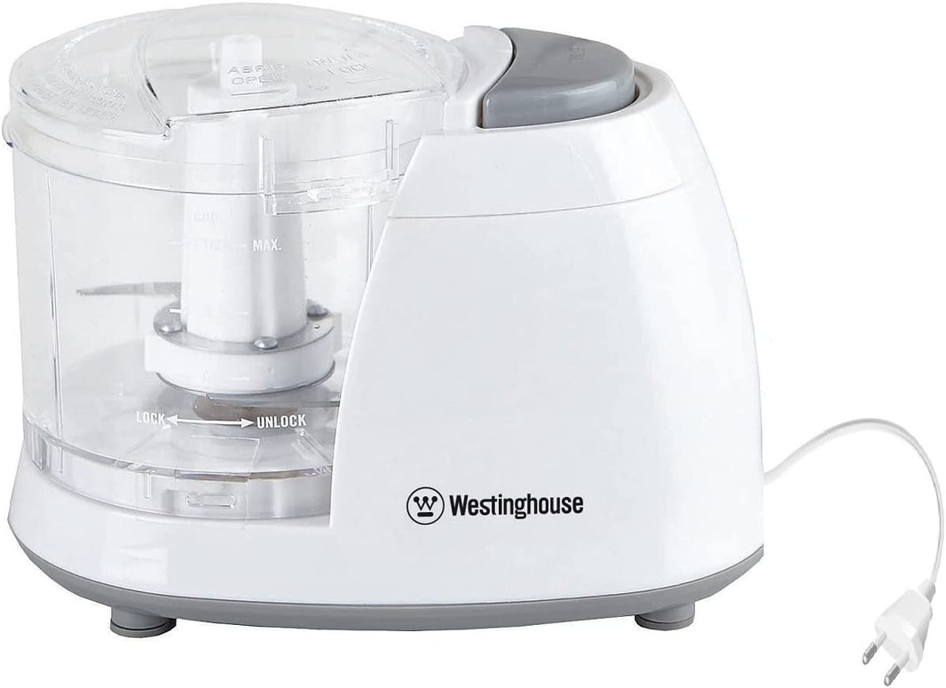 Westinghouse 220 volts Mini Chopper Food Processor Food Chopper 220v 240 volts 50 hz / WKMCG001WH - 220 - Electronics