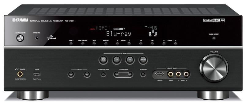 Yamaha RX - V671 110 - 220 240 volts Home Theater Reciever - 220v volt electronics