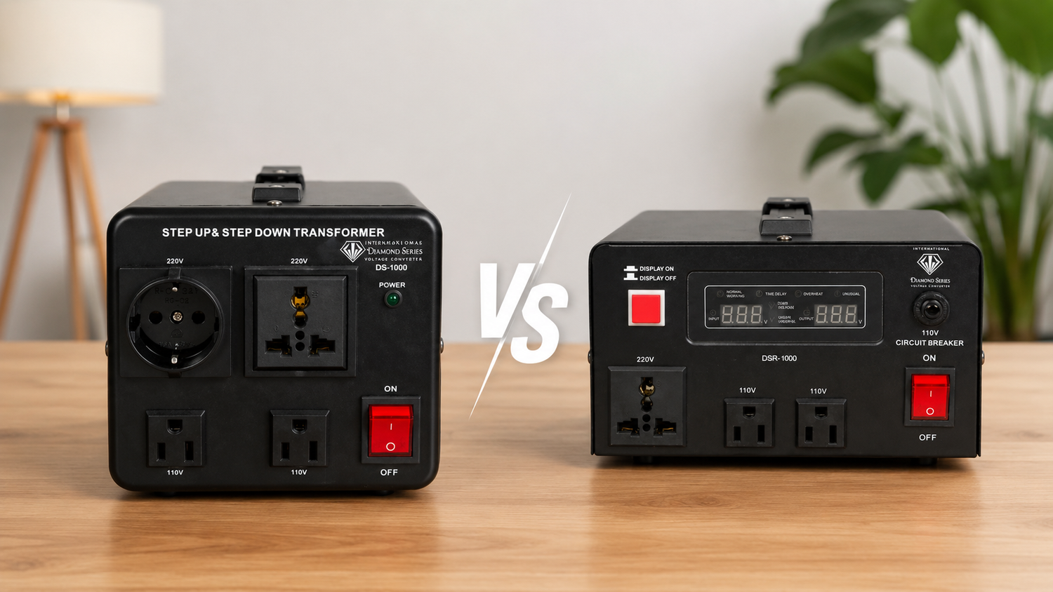 Voltage Converter vs Voltage Transformer