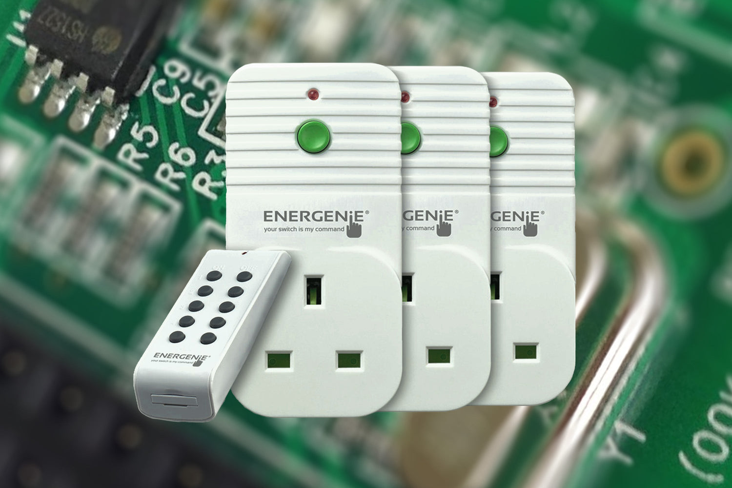 Projects Using the Energenie Pi-mote - 220-Electronics