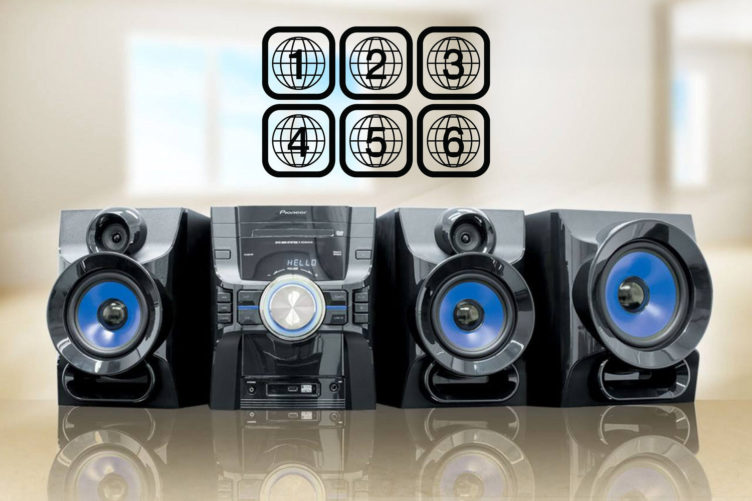 Region-Free Mini Home Theaters - 220-Electronics