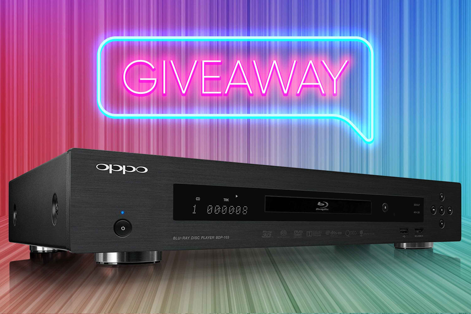 Region-Free Oppo BDP-103 Giveaway - 220-Electronics